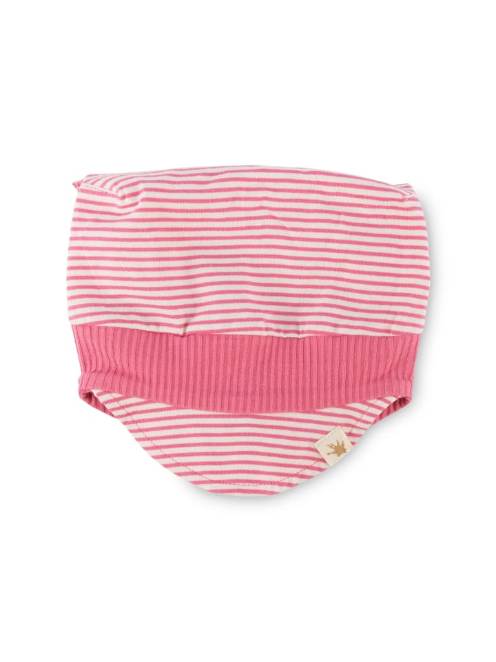 Sigikid Kopftuchmütze Funny Dog in Rosa/Weiß günstig kaufen