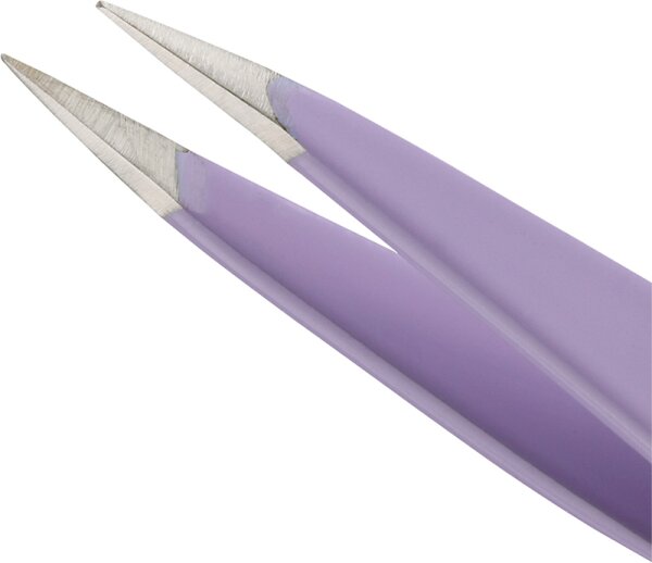 Tweezerman Mini Slant & Point Tweezer Set - Schräge & Spitze Mini Pinzetten, Pink & Lilac Pinzette