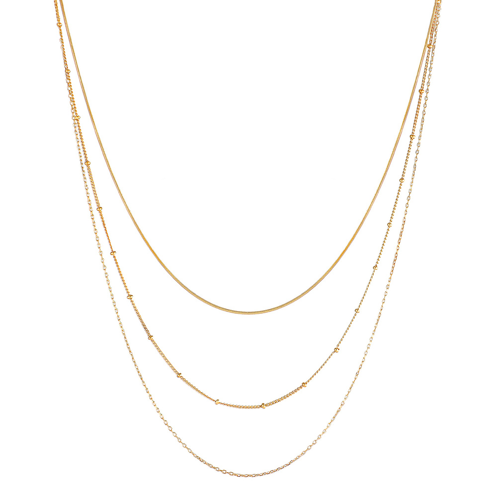 Elli Elli Collier Tendance Minimaliste Collier Femme - (925/1000) Argent collier