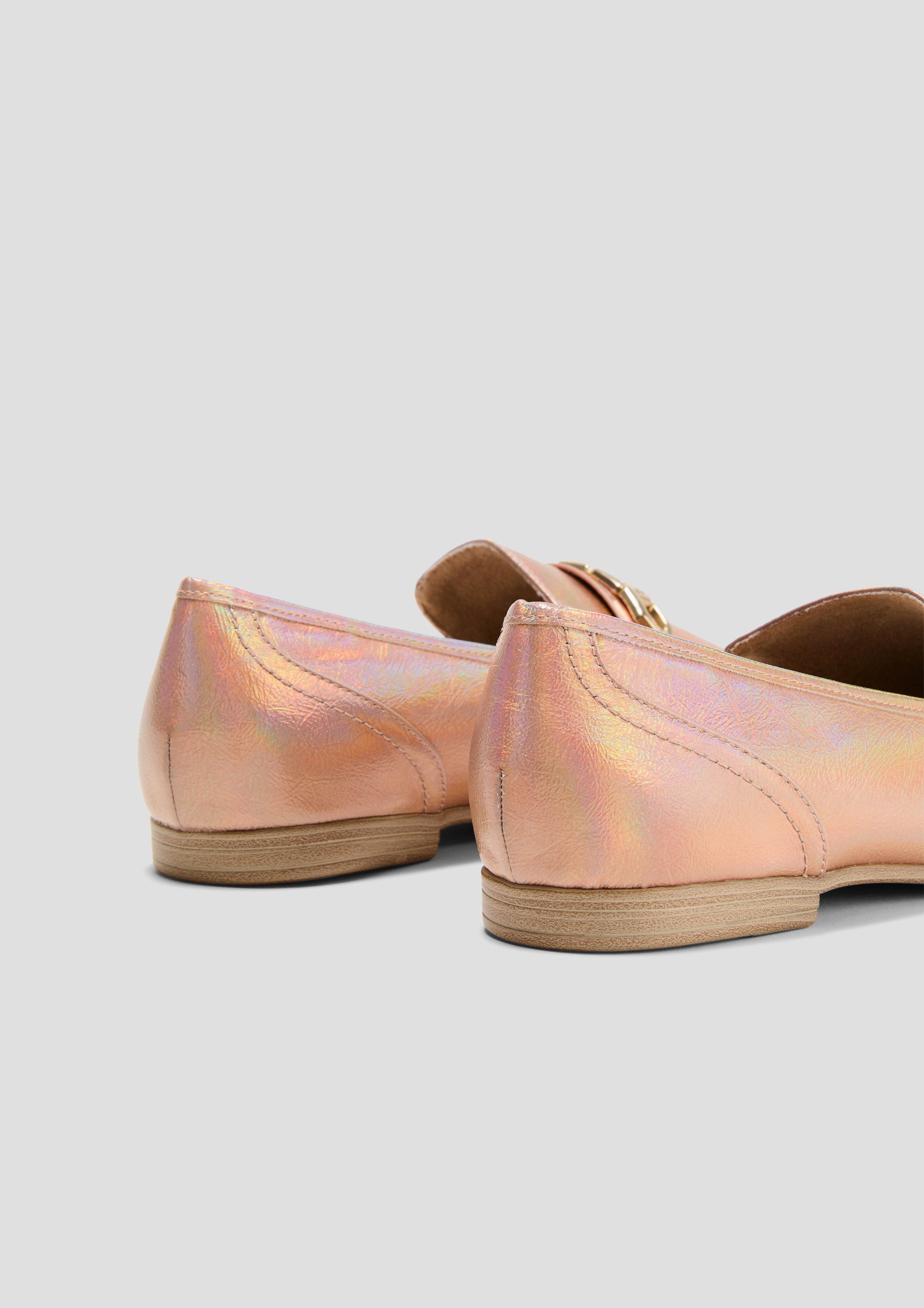 Loafer in Leder-Optik  6008846-403