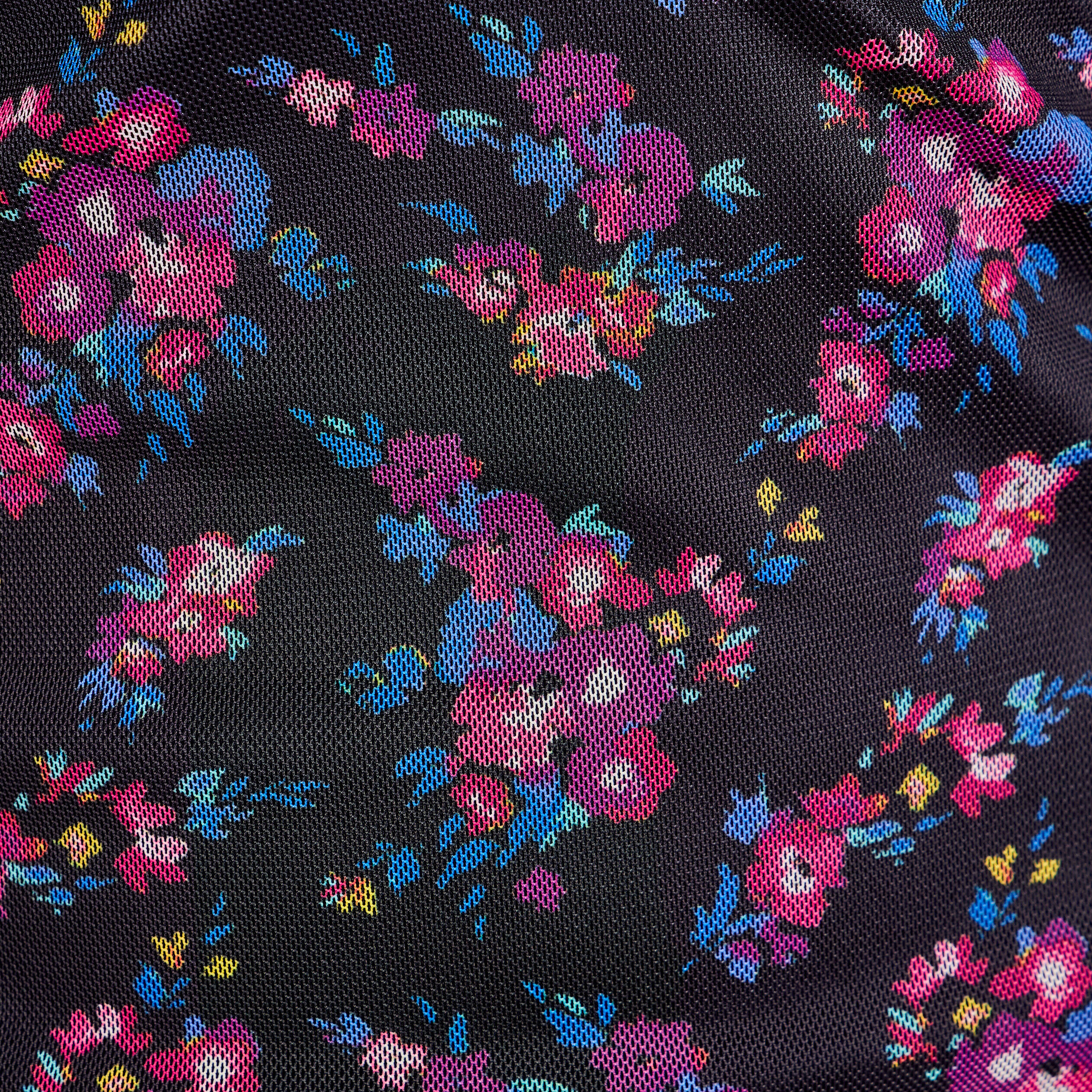 Robe évasée manches courtes noir femme | Cache Cache