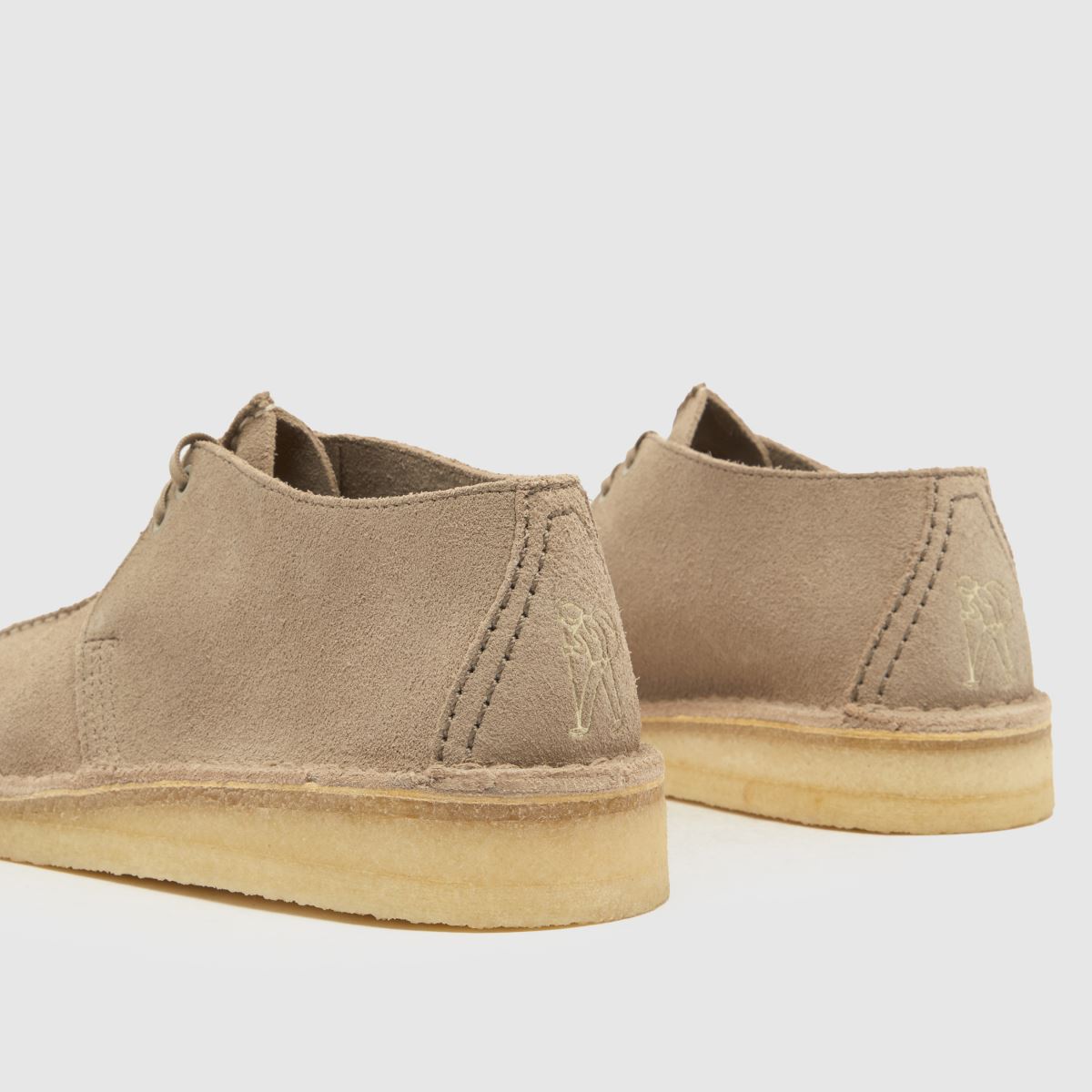 Clarks Originals – Desert Trek – Beige platta skor