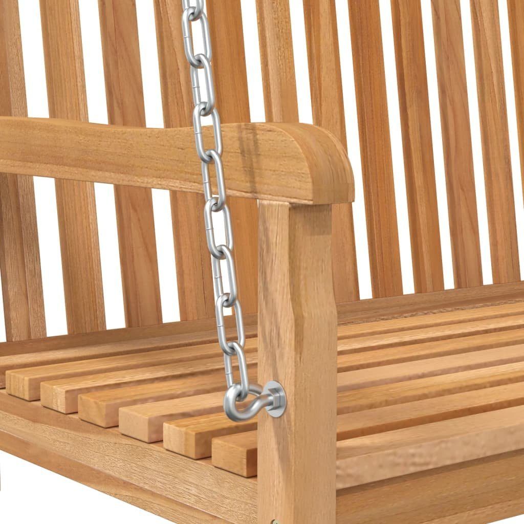 vidaXL Hollywoodschaukel Hollywoodschaukel Massivholz Teak 114x60x64 cm, 1 tlg.