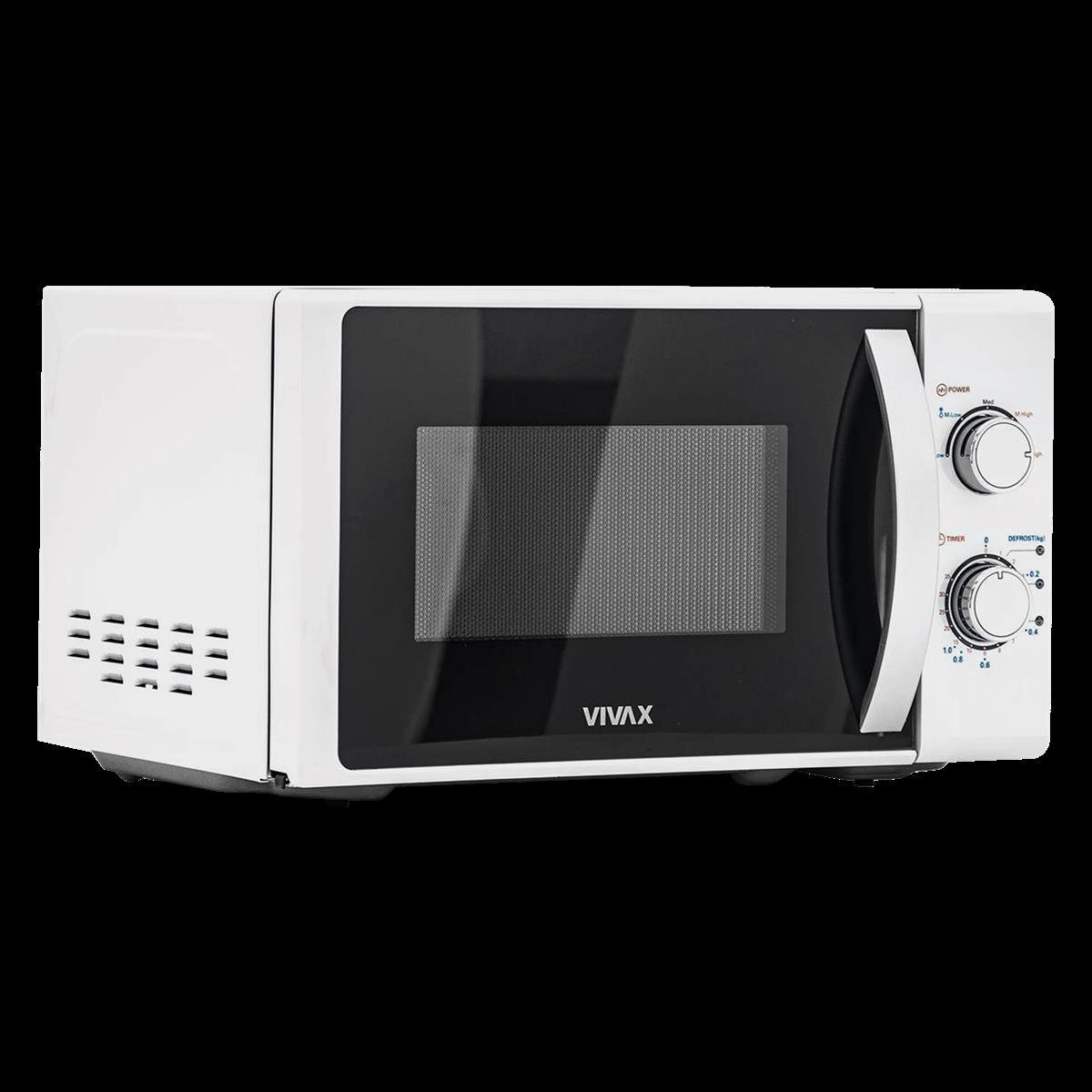 Vivax Mikrowelle 700 Watt 20l in weiß, MWO-2078, Mikrowelle, 20 l