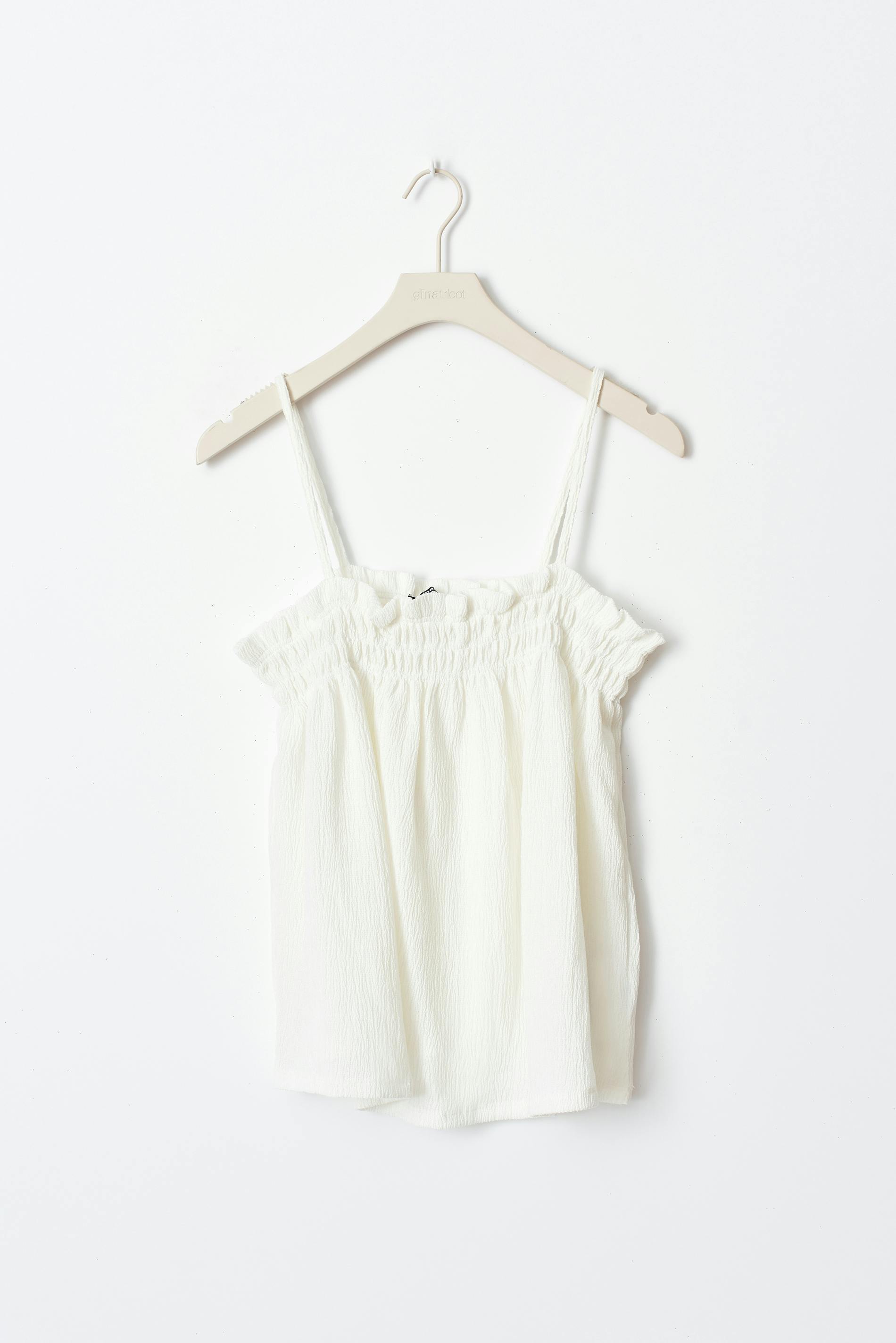 Structure smock singlet
