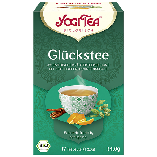 YOGI TEA Glückstee Bio Filterbeutel  17X1.8 g  Filterbeutel