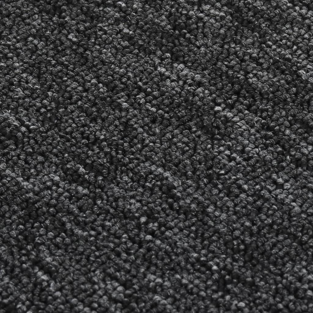 Stufenmatte Antirutsch Stufenmatten 15 Stk. 60x25 cm Anthrazit Rechteckig, vidaXL, Rechteckig