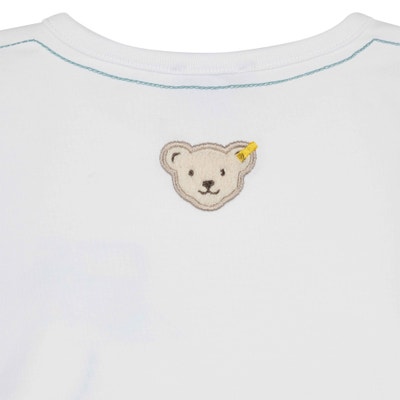 T-Shirt langarm, weiß für Jungs