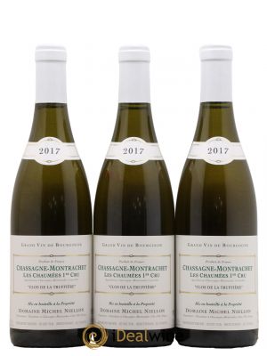 Chassagne-Montrachet 1er Cru Les Chaumées Clos de la Truffière Michel Niellon (Domaine)  2017 - Lot de 3 Bouteilles