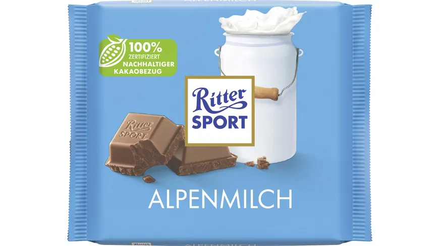 Ritter Sport 100G Alpenmilch Tafel 100 g