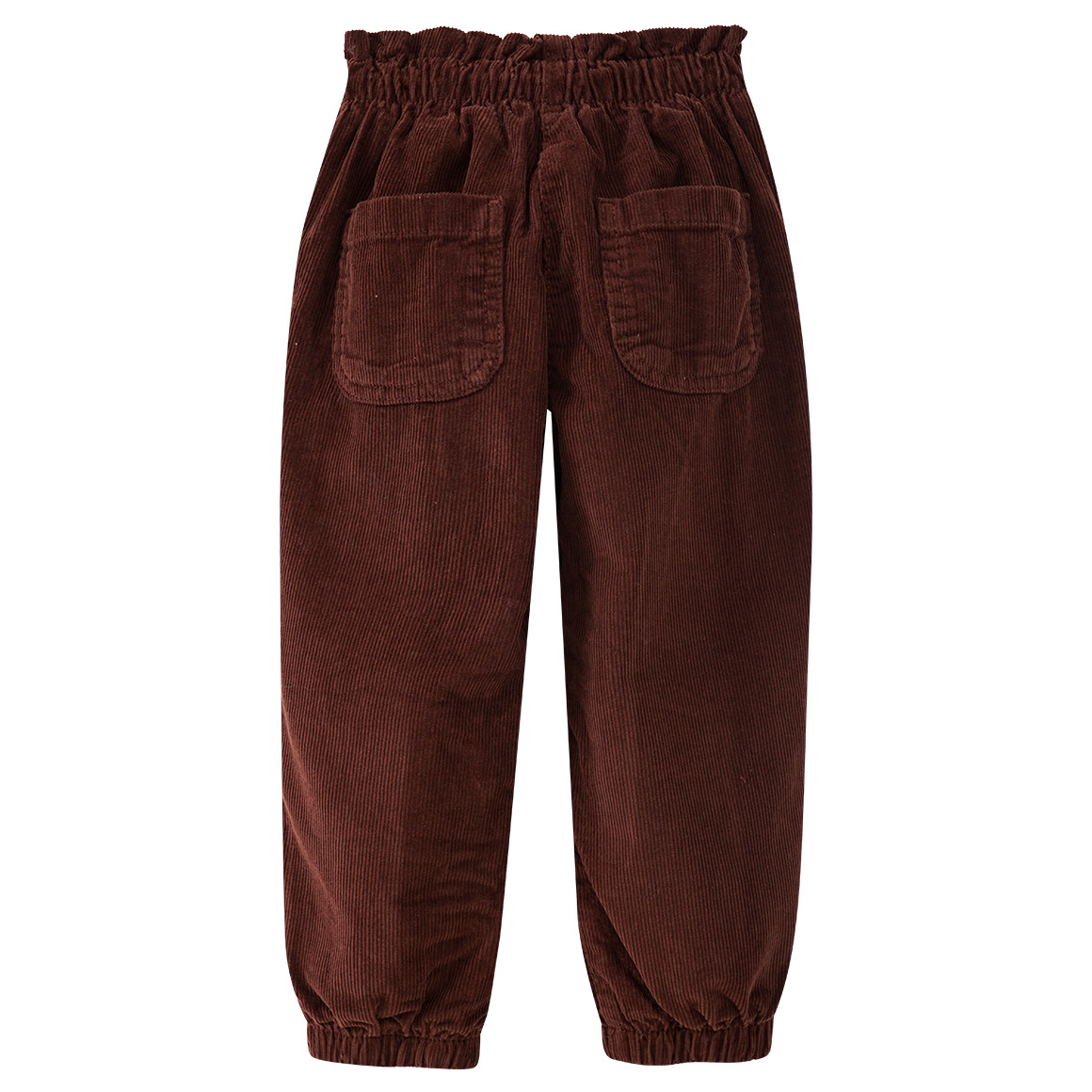 Mädchen Cordhose im Paperbag-Stil