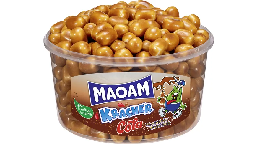 Maoam Suessware Kaubonbon-Dragees Cola Kracher 1200 g