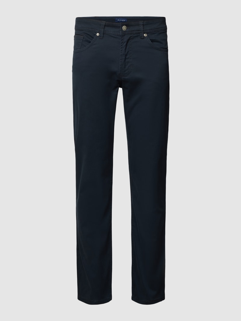 Jeans mit 5-Pocket-Design in marineblau