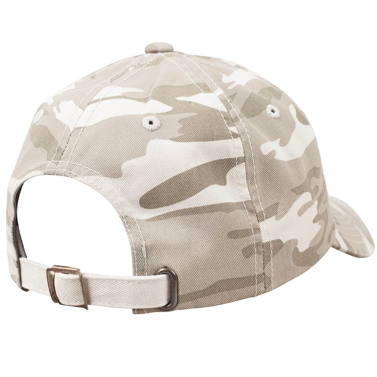 Low Profile Camo Washed Cap