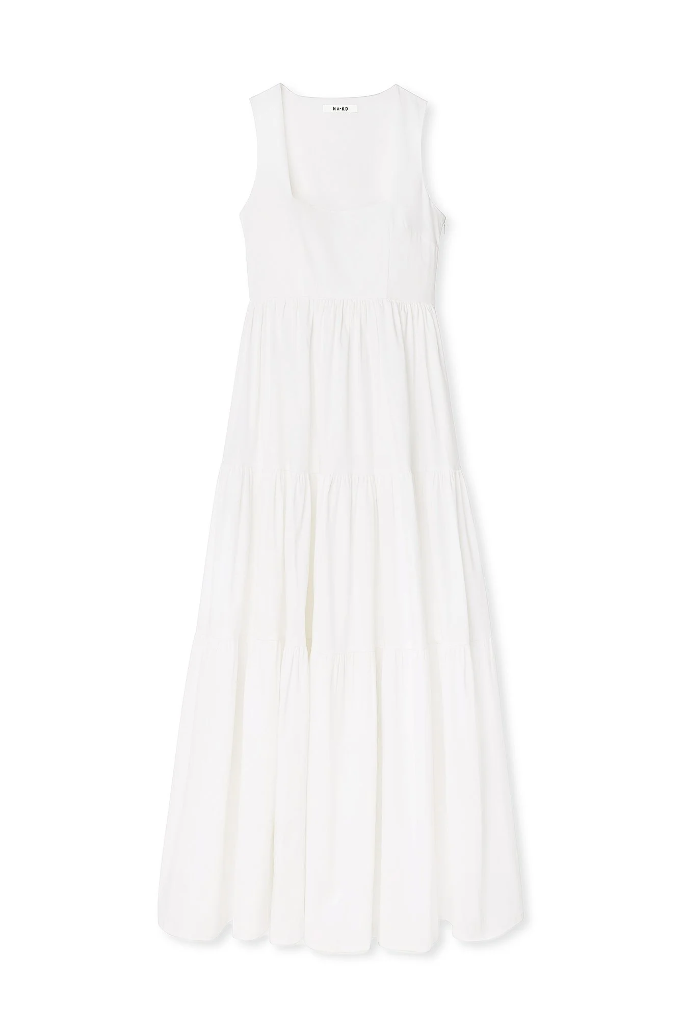 Weites Maxikleid aus Baumwolle