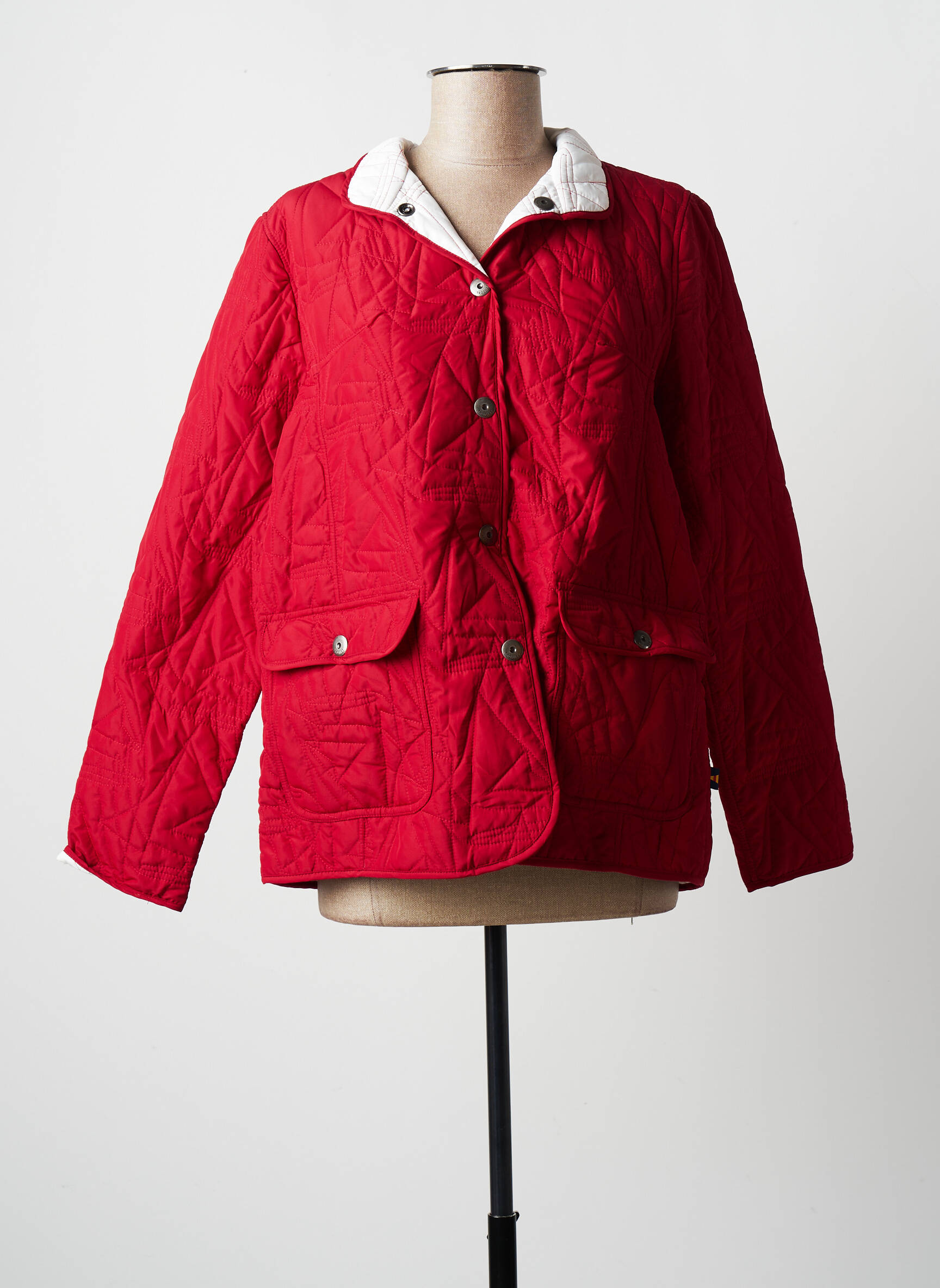 Trophee Du Matelot Doudounes Femme couleur rouge