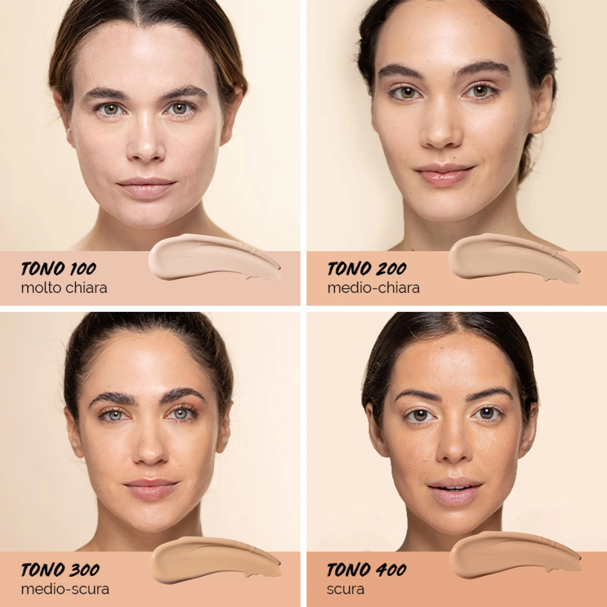 Incarnato Satin Skin Cream Foundation - Kremfoundation