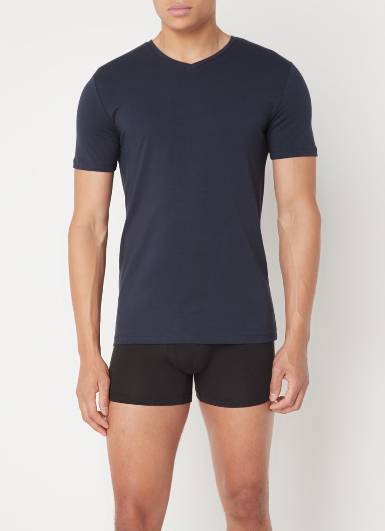 Falke V-neck T-shirt in 2-pack
