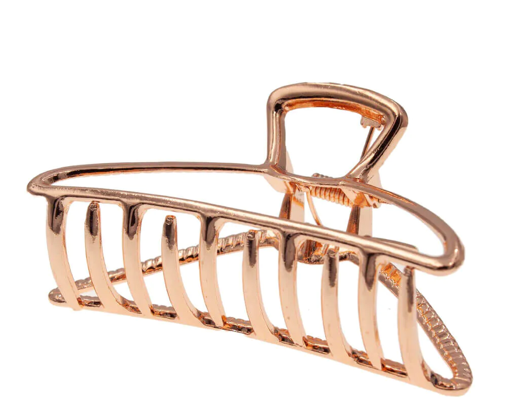 Μεταλλικό κλιπ μαλλιών Life Rosegold Classic