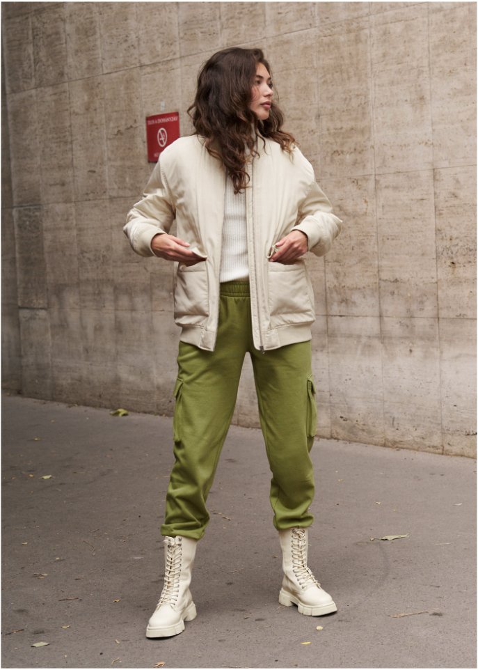 Oversized Bomberjacke