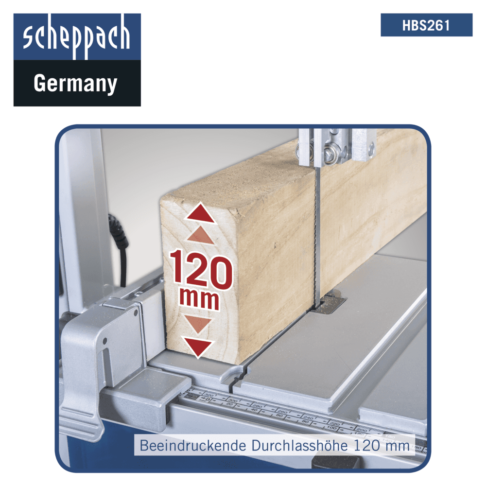 Scheppach Bandsäge HBS261