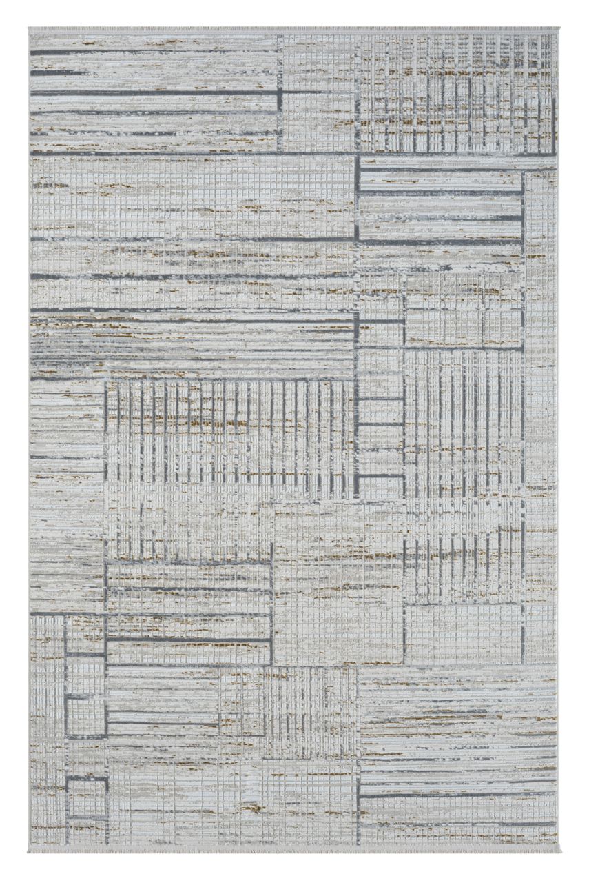 MyFlair Teppich Riley  , 200cm x 290cm, Farbe Beige, rechteckig, Florhöhe 10mm