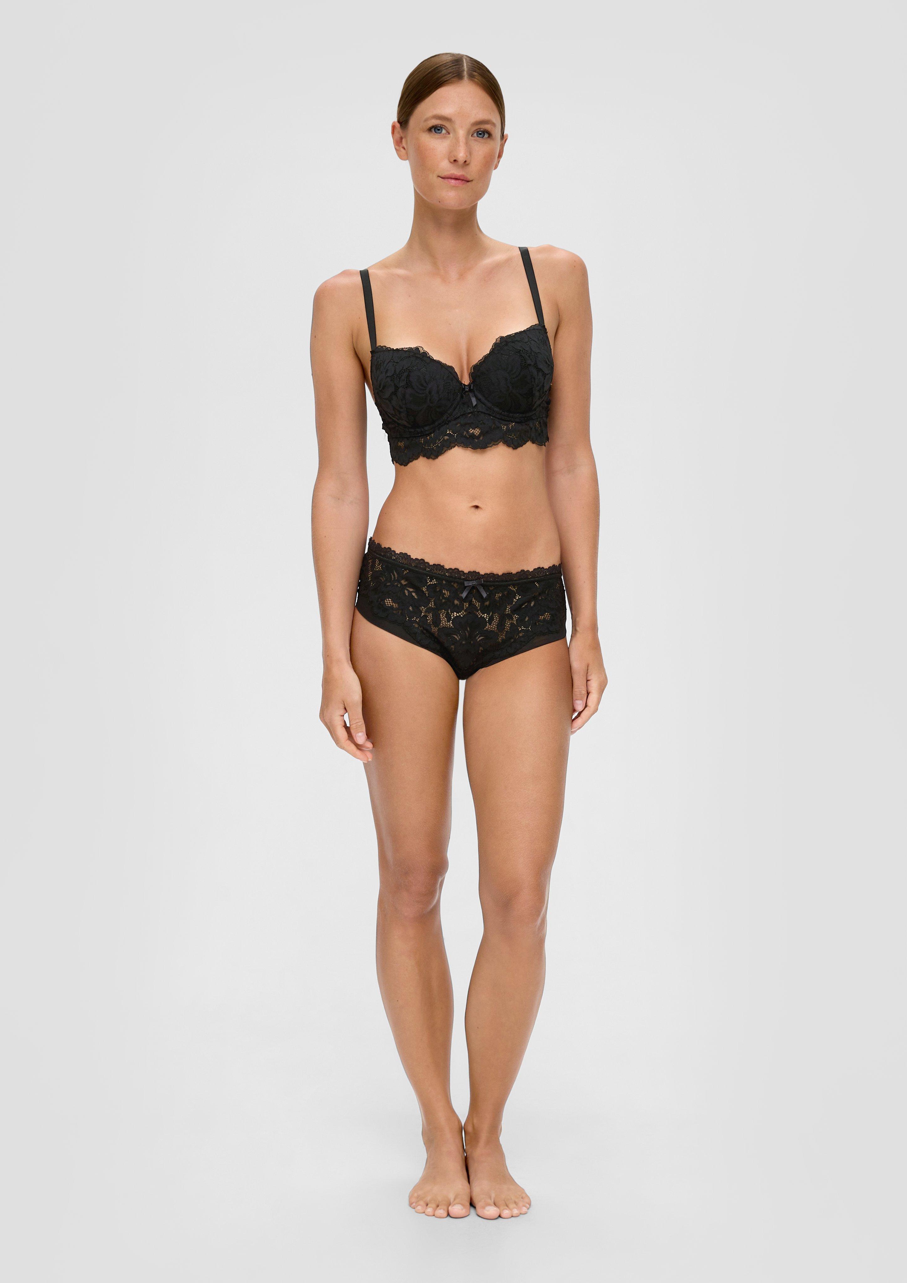 Push-Up BH mit floraler Spitze  EME-6007027-9999