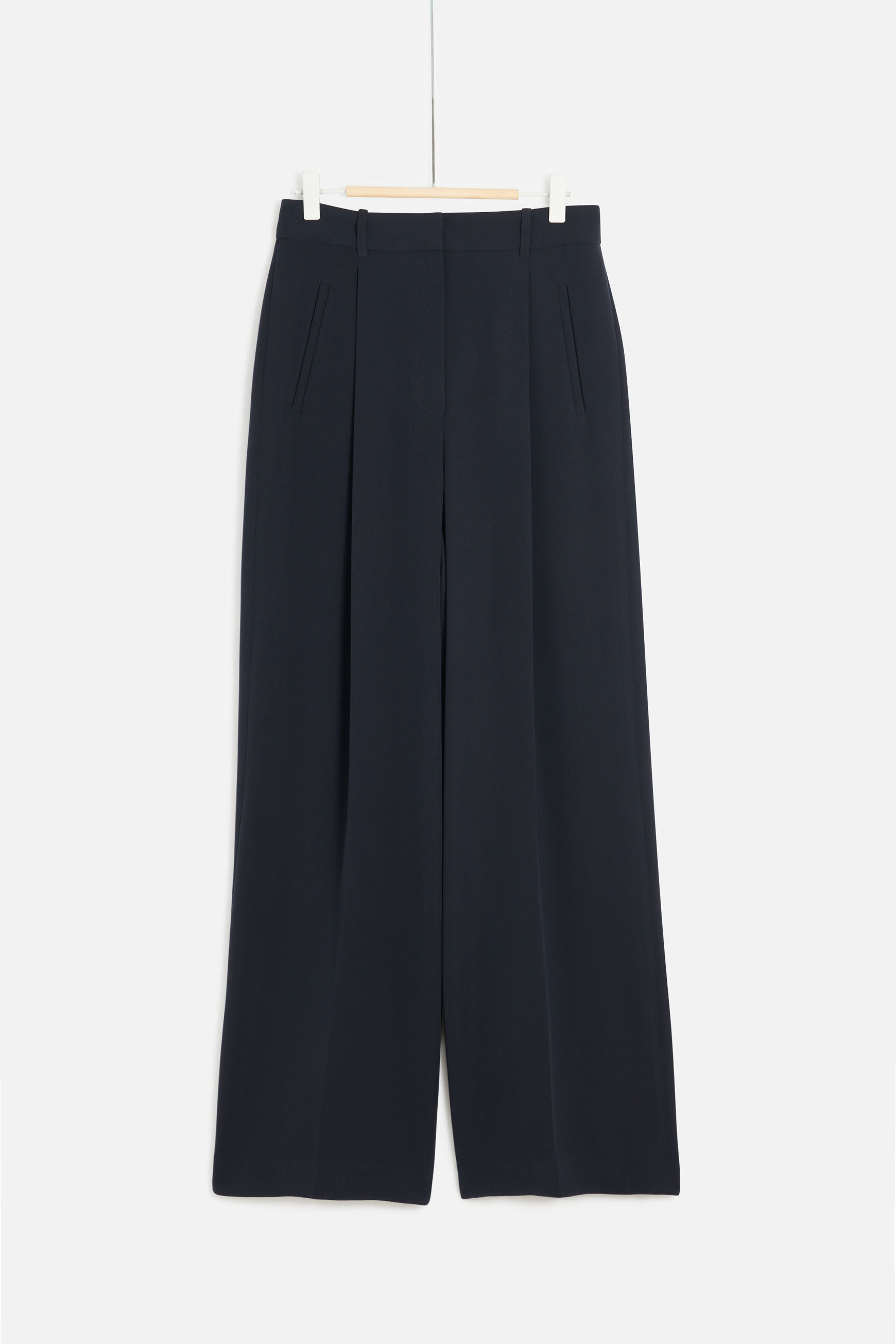 pantalon celestin bleu marine femme
