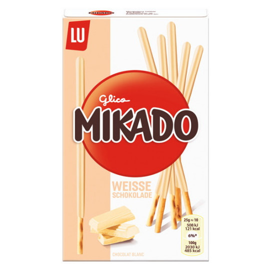 Mikado Weisse Schokolade 75G