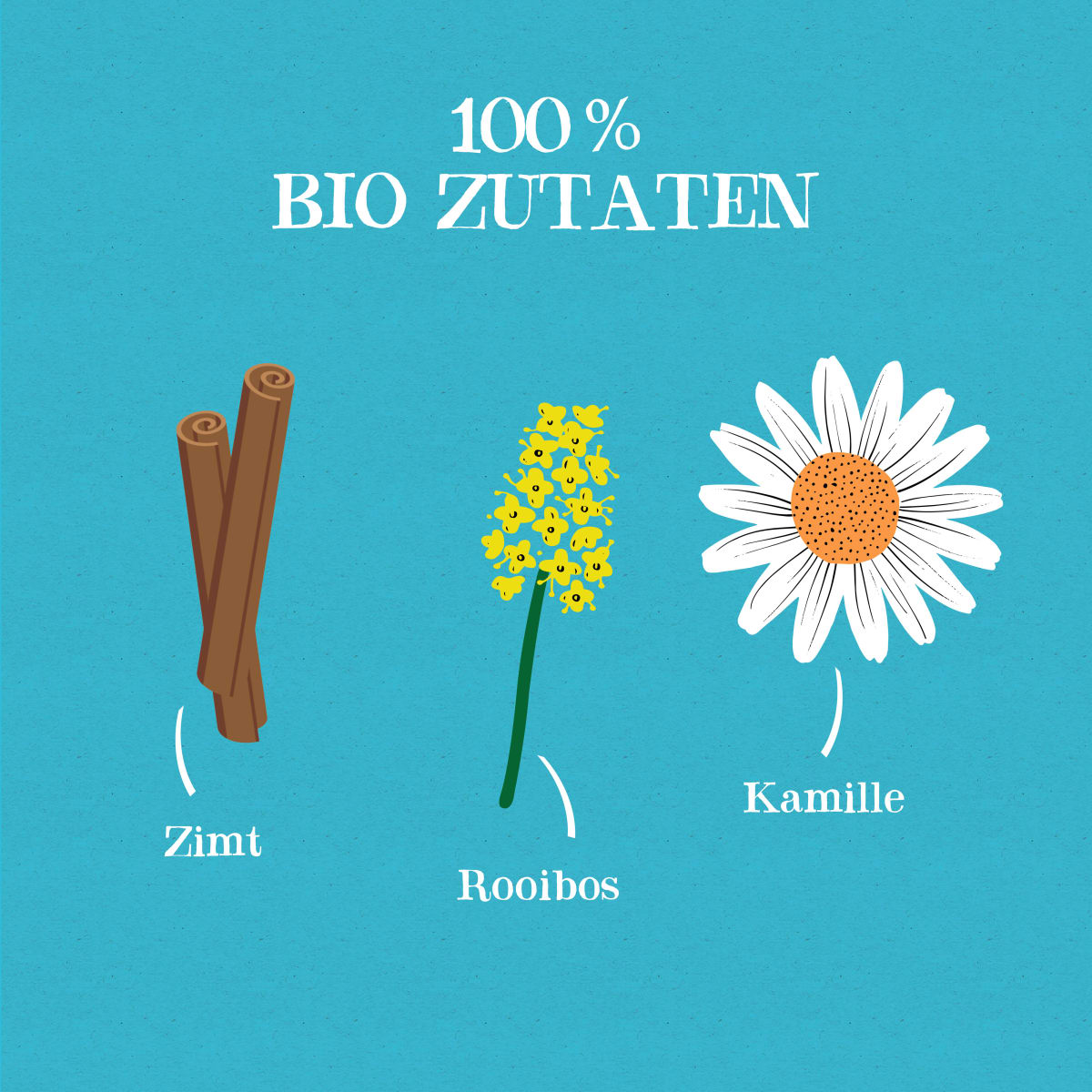 Kräutertee \Nightea Night\ mit Zimt, Kamille, Rooisbos, Orange (20 Beutel), 40 g