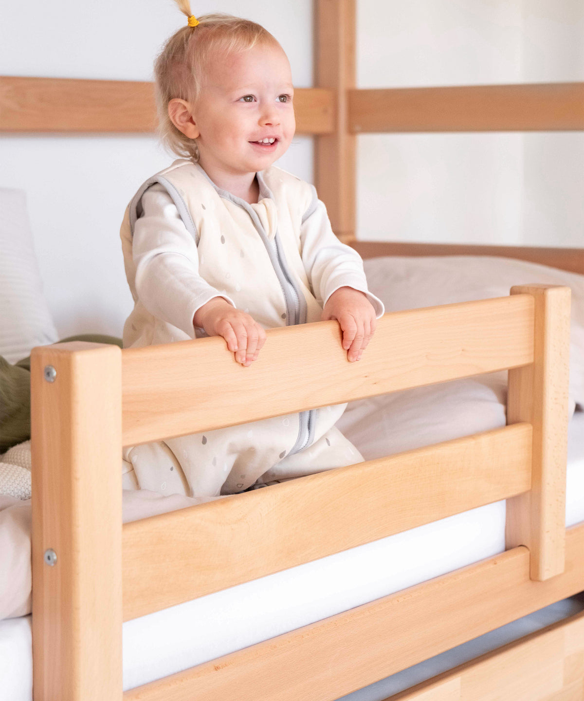 Etagenbett Buche Hoch Transparent lackiert