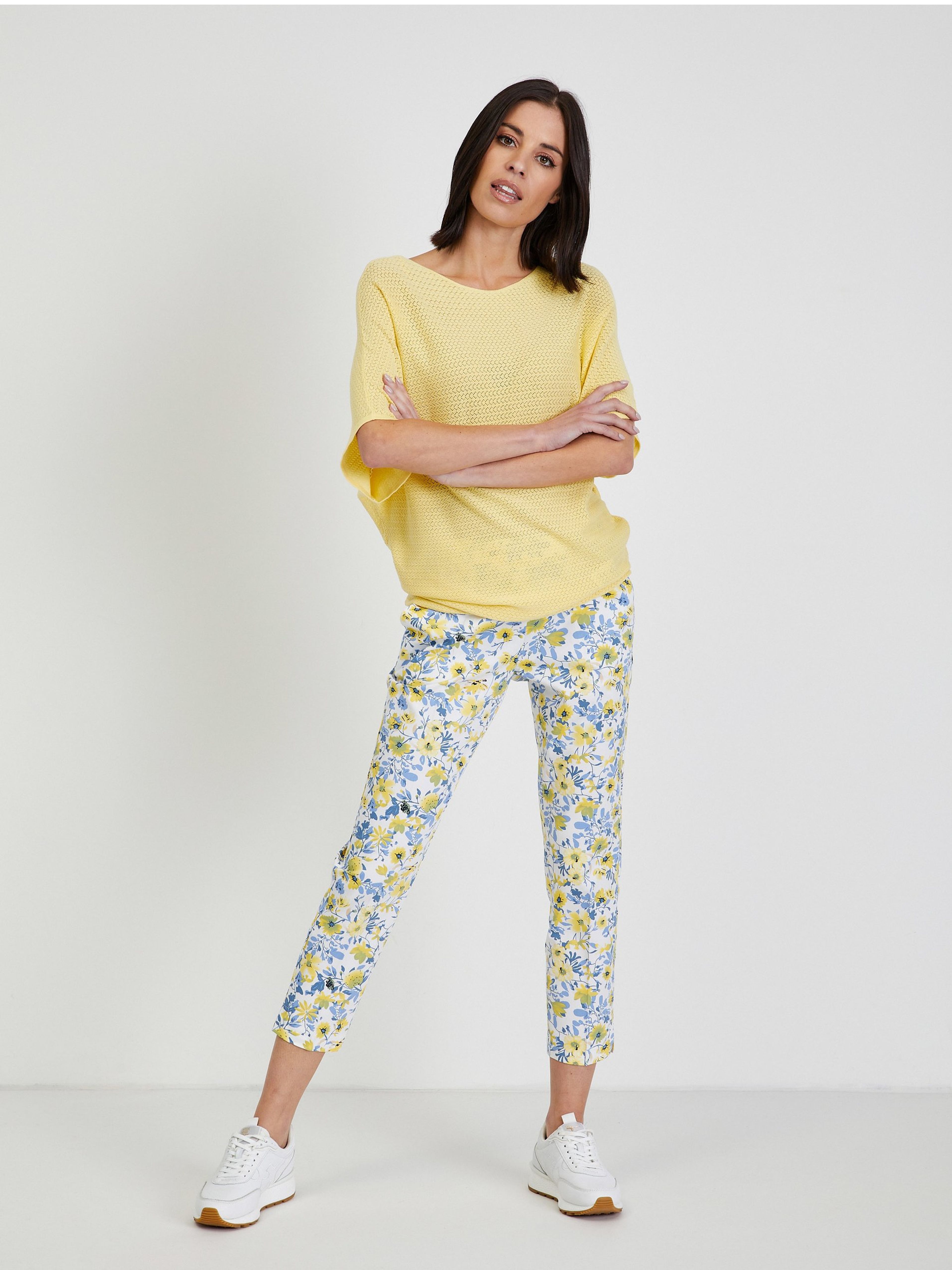 Gelber leichter Pullover ORSAY