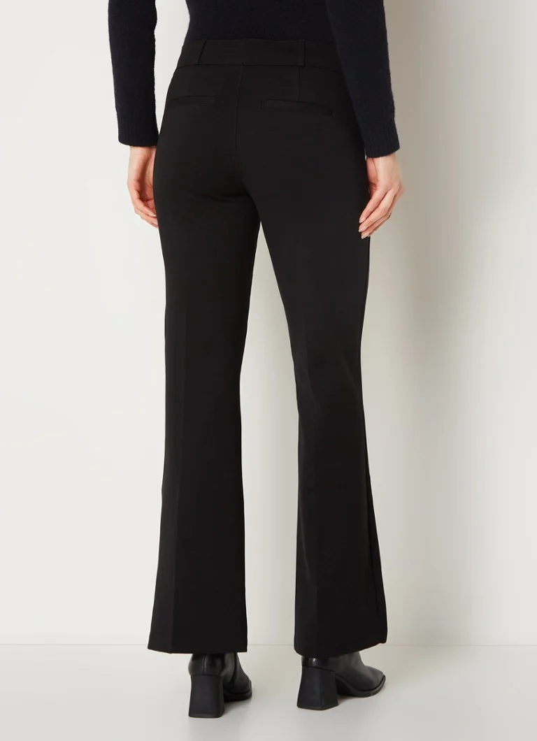 NYDJ Pull On Flare Leg Trouser Blac