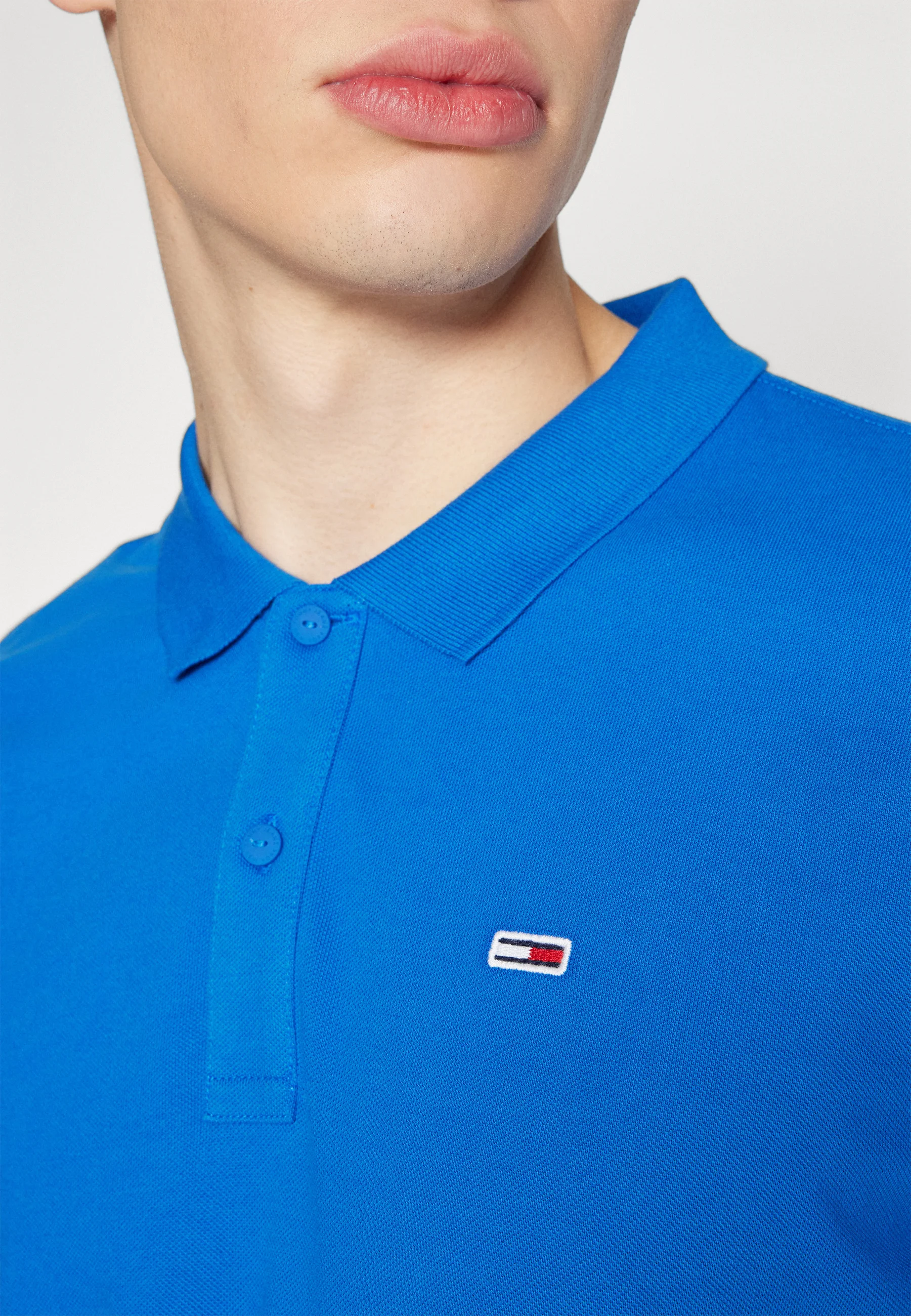 Tommy Jeans SLIM PLACKET - Polo