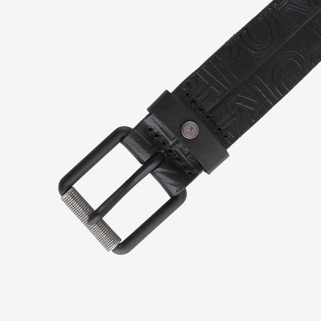 VIMBO  Ceinture en cuir noir Homme