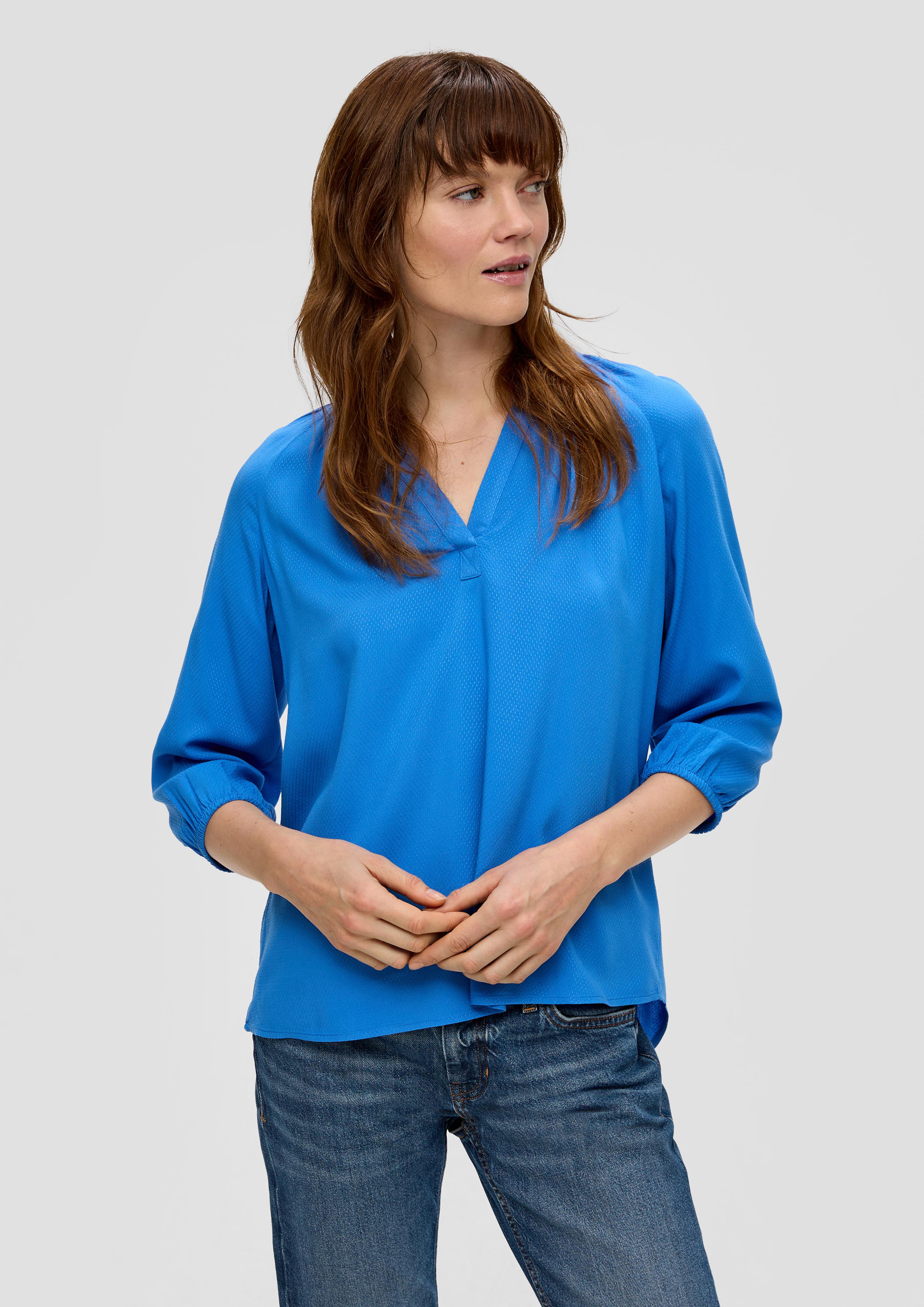 Viskosebluse mit Dobby-Struktur  2145848-5531