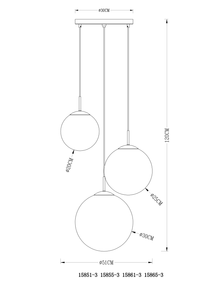 Globo lighting Hängeleuchte 