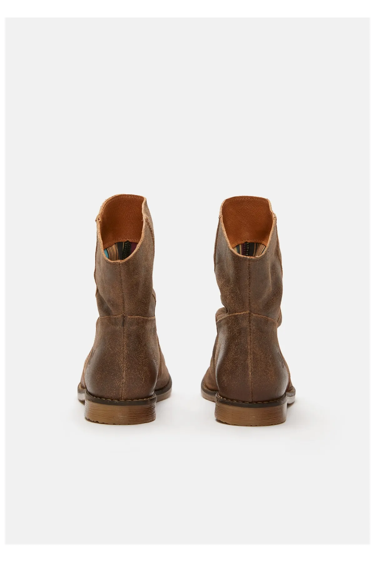 Felmini  Stiefelette - Braun - Blockabsatz