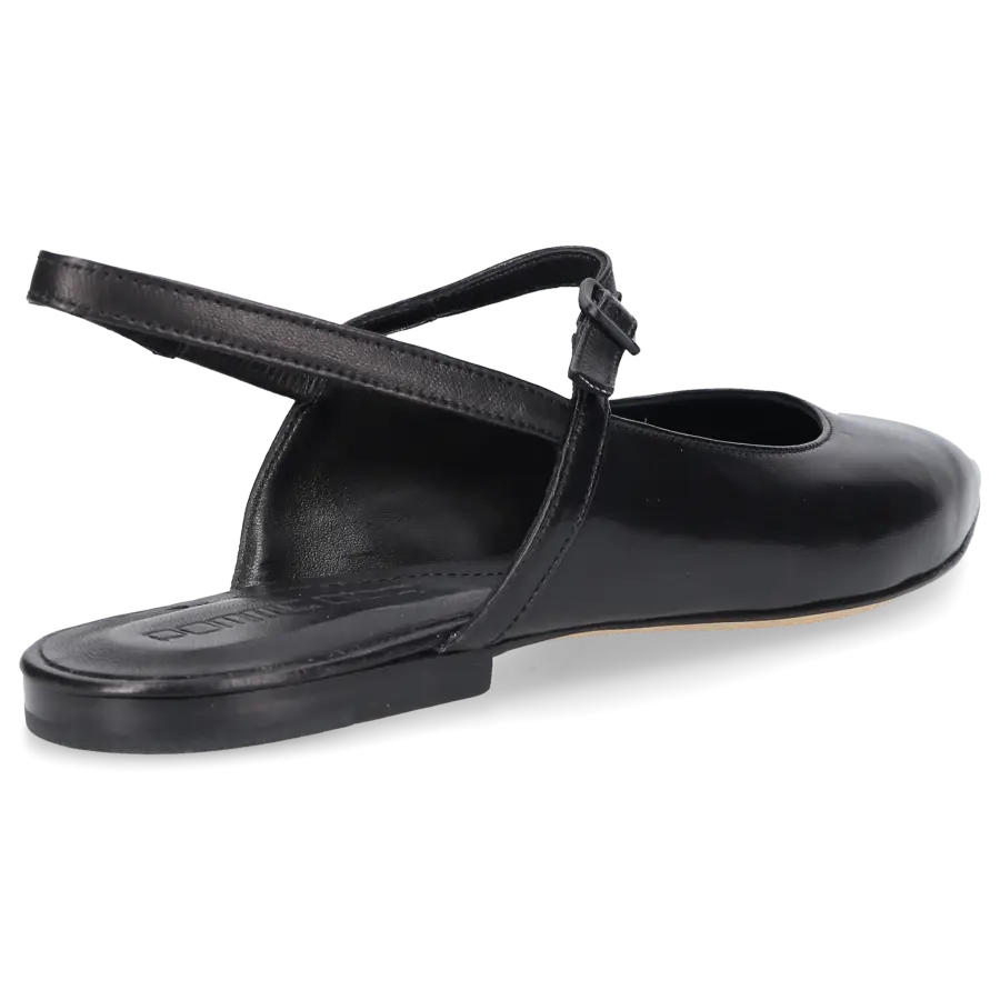 Pomme D`OR - Sling-Ballerinas 0610A Nappaleder - schwarz
