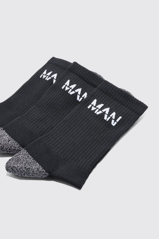 3er-Pack Man Active gepolsterte Trainings Socken