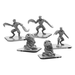 Monsterpocalypse Necroscourge Units Blade Revenants and Hurling Swarms (metal) (EN)
