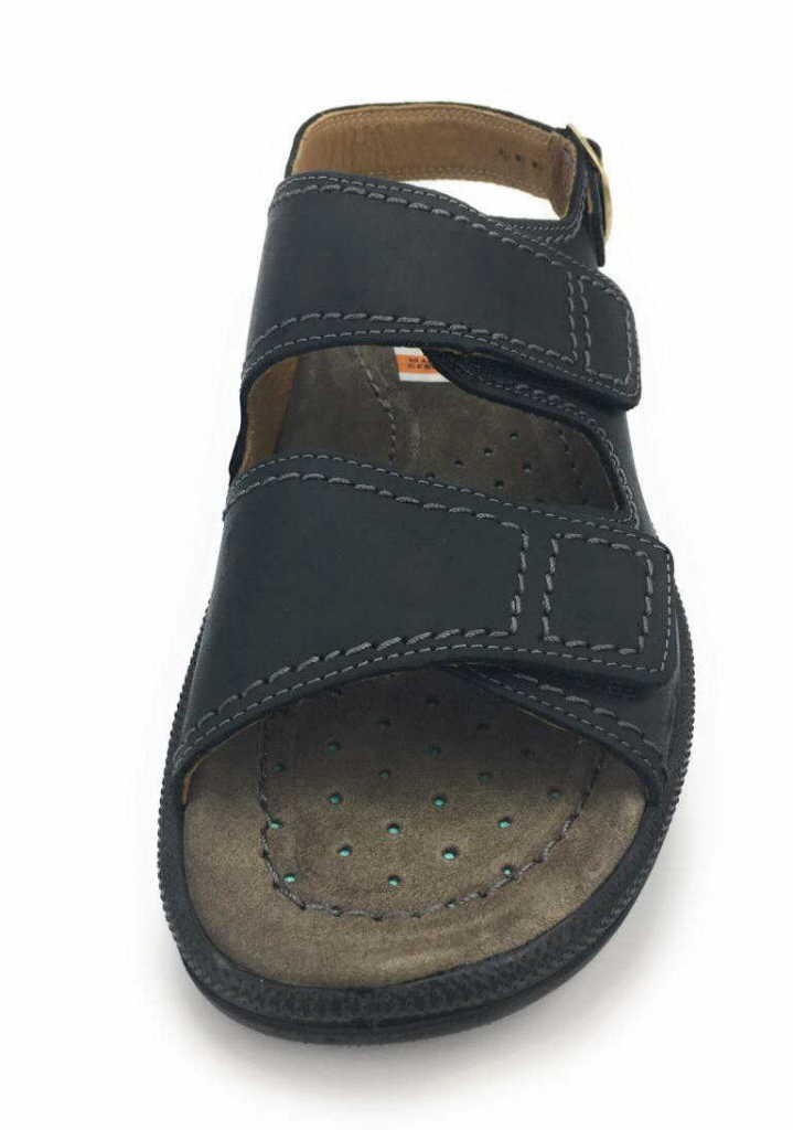 JOMOS Komfort Sandalen schwarz
