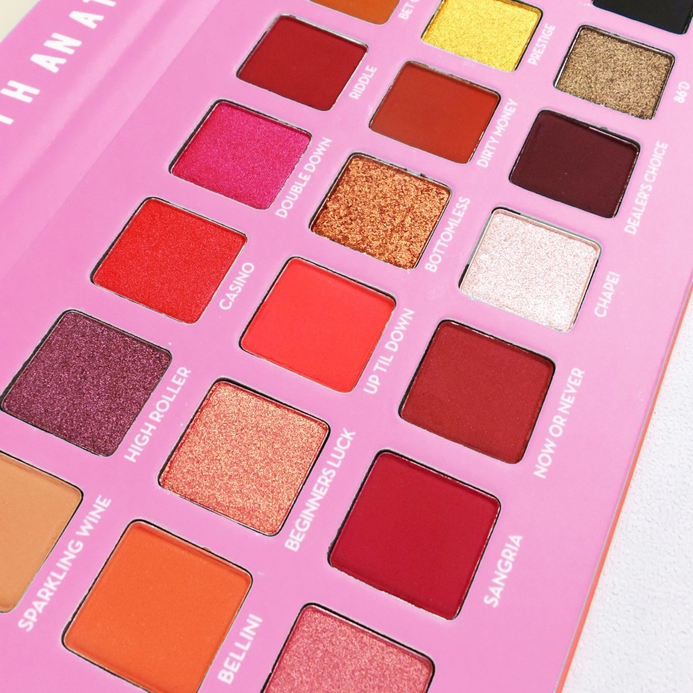 Rude Cosmetics RUDE BLACKJACK 21 Eyeshadow Palette [ Tough Girl ] Palette fard à paupières