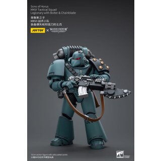 Warhammer: The Horus Heresy Actionfigur: Sons of Horus - MKVI Tactical Squad Legionary with Bolter & Chainblade