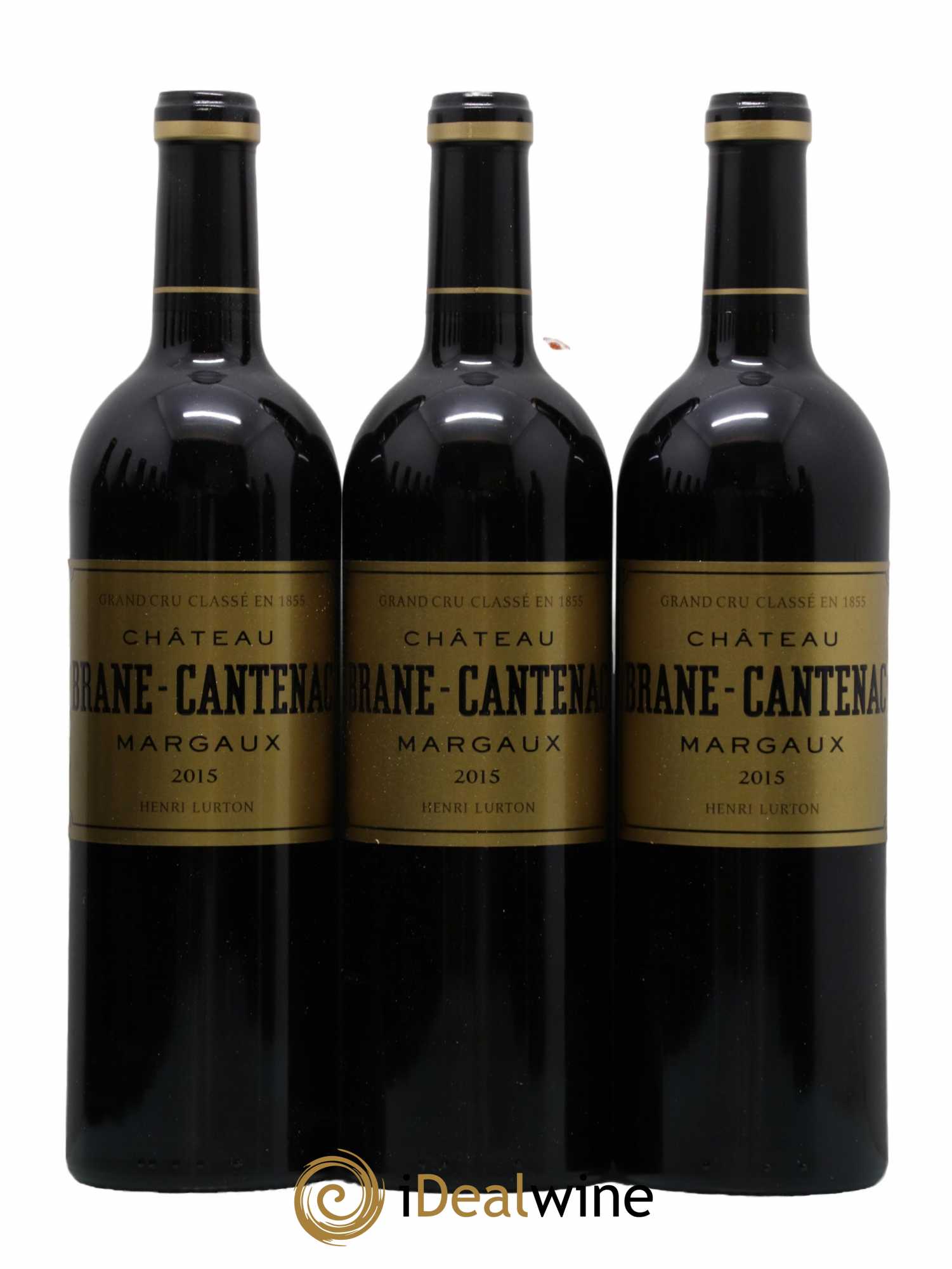 Château Brane Cantenac 2ème Grand Cru Classé  2015 - Lot de 12 Bouteilles