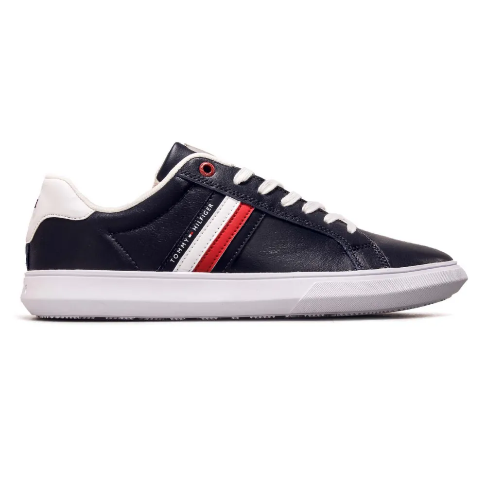 Tommy Hilfiger Essential Leather Cupsole FM0FM02668 DW5 / blau