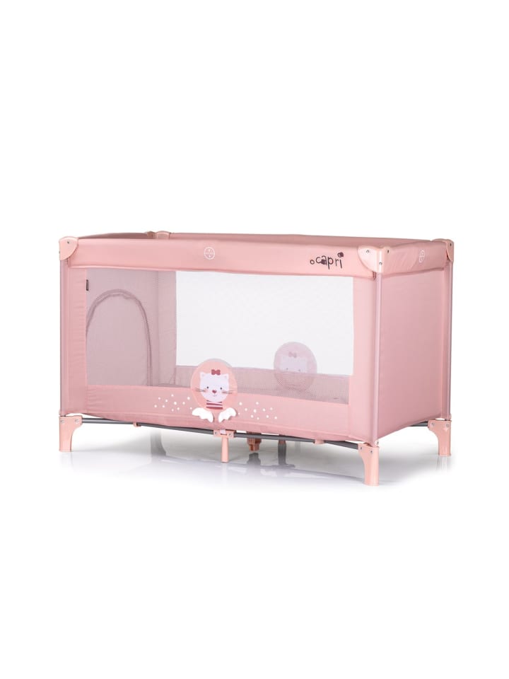 Chipolino Reisebett Capri Tragetasche in rosa günstig kaufen 60x120 cm