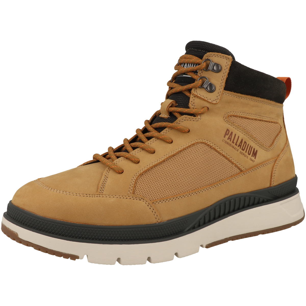 Palladium Pallasider Mid Cuff Schnürboots braun