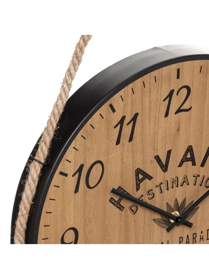 Atmosphera Créateur d'intérieur Wanduhr in braun günstig kaufen onesize
