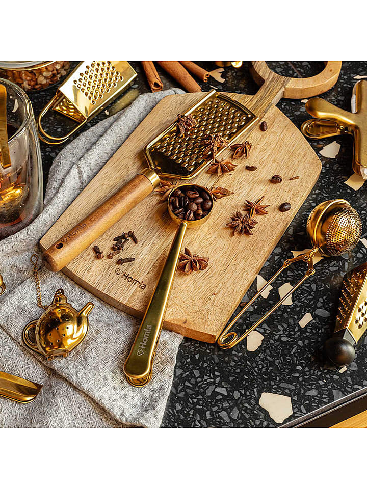 Homla Teesieb ''Jalo'' in Gold - (L)6 x (B)5 cm günstig kaufen onesize